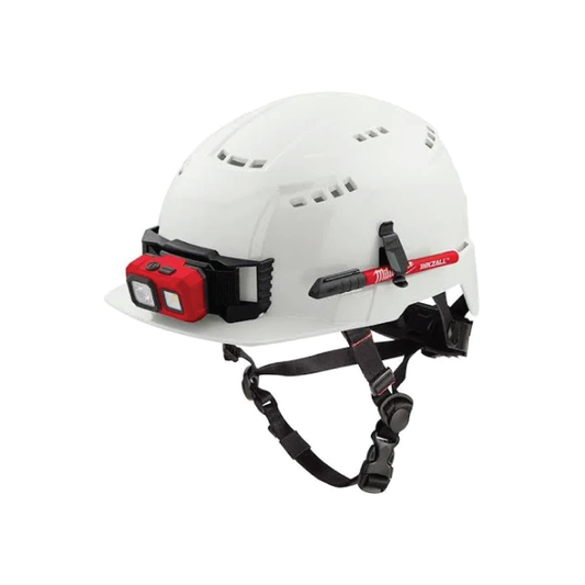 Milwaukee Tool BOLT White Type 2 Class C Front Brim